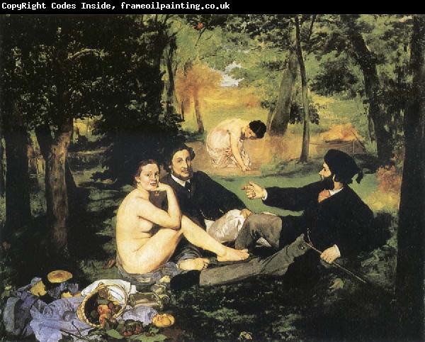 Edouard Manet Dejeuner sur l-herbe